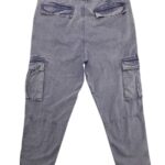 Asos Jeansy Męskie Fioletowe Vintage Sprane Cargo M W32 L30 - zdjęcie 3