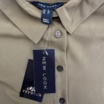 New Look Koszula Damska Khaki S 36 EU - zdjęcie 1