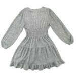 Stella Morgan Sukienka Biała Zielony Kwiatowy Wzór M 38 EU - zdjęcie 3