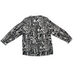 Emreco Koszula Damska Wzorzysta Czarno Biała 42 EU - zdjęcie 3