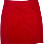 PrettyLittleThing Spódniczka Damska Czerwona XXS 32 EU - zdjęcie 3