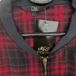 Clockhouse CA Kurtka Bomberka Damska Czarna Czerwona Krata L 40 EU - zdjęcie 2