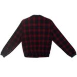 Clockhouse CA Kurtka Bomberka Damska Czarna Czerwona Krata L 40 EU - zdjęcie 3