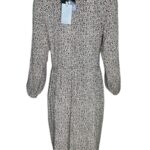 V By Very Sukienka Maxi Zapinana Panterka Beżowa XXL 44 EU - zdjęcie 2