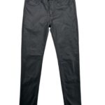 Marivy Paris Spodnie Czarne Woskowane XXL 44 EU - zdjęcie 1