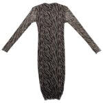 Boohoo Sukienka Zebra Beżowo Czarna M 38 EU - zdjęcie 3