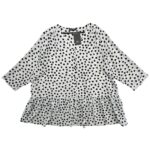 Dunnes Bluzka Biała W Grochy 46 EU - zdjęcie 1