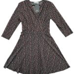 Shenaz Sukienka Czarna W Drobne Kwiaty L 40 EU - zdjęcie 1