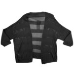 Peacocks Kardigan Damski Czarny Ażurowy XL 42 EU - zdjęcie 3