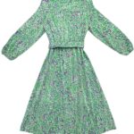 JS Millenium Sukienka Midi Kopertowa Zielona S 36 EU - zdjęcie 4