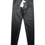 Bershka Legginsy Skórzane Czarne S 36 EU - zdjęcie 1