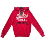 Superdry Bluza Czerwona Z Nadrukiem S 36 EU - zdjęcie 1