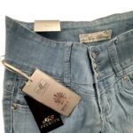 Mini Bleu Spodnie Niebieskie Jeansowe XS 34 EU - zdjęcie 2