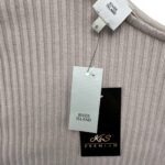River Island Bluzka Damska Beżowa Odkryte Ramiona Guziki XXS 32 EU - zdjęcie 2