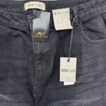 Yours Jeansy Damskie Czarne Szerokie Nogawki 48 EU - zdjęcie 2