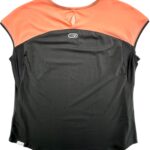 Kalenji Koszulka T-shirt Damska Sportowa Czarno Brzoskwiniowa 46 EU - zdjęcie 3