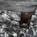 Nike Dri Fit Legginsy Sportowe Damskie Wzorzyste M 38 EU - zdjęcie 2