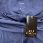 Nike Dri Fit Legginsy Damskie Sportowe Granatowe XL 42 EU - zdjęcie 2