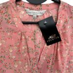 FF Bluzka Damska Różowa Kwiatowa L 40 EU - zdjęcie 3