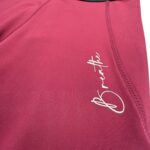 Primark Legginsy Sportowe Damskie Bordowe Nadruk S 36 EU - zdjęcie 2