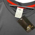 Adidas Koszulka T-shirt Sportowa Męska Czarna Pomarańczowa XXL 44 EU - zdjęcie 2