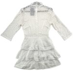Edge Street Sukienka Koronkowa Biała 38 EU - zdjęcie 3