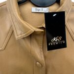 Yoyo S. Kurtka Koszulowa Skórzana Damska XL 42 EU - zdjęcie 2