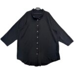 Koszula Damska Czarna 4XL 48 EU - zdjęcie 1