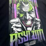 Batman Bluzka Męska Czarna Z Nadrukiem Joker M 38 EU - zdjęcie 2