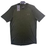 Under Armour Koszulka T-shirt Męska Ciemny Zielony S 36 EU - zdjęcie 1
