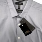 New Look Koszula Męska Szara M 38 EU - zdjęcie 2