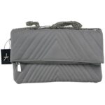 Atmosphere Torebka Na Łańcuszku Szara - zdjęcie 1