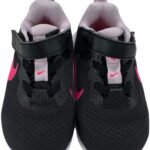 Nike Buty Dziecięce Czarne Różowe Logo R.22 EU - zdjęcie 2