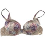 Autograph MS Biusztonosz Wzór Kwiatowy Jedwab R. 75B EU - zdjęcie 1