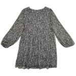 Primark Sukienka Damska Czarna w Kwiaty Rozkloszowana 46 EU - zdjęcie 3