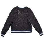 Zara Woman Bluza Damska Koronkowa Czarna L 40 EU - zdjęcie 3