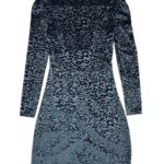 Topshop Sukienka Welurowa Długi Rękaw XS 34 EU - zdjęcie 3