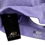 Komplet Sportowy Damski Top + Szorty Push Up Fioletowy M 38 EU - zdjęcie 3