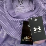 Under Armour Top Damski Fioletowy Wzorzysty S 36 EU - zdjęcie 2