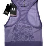 Under Armour Top Damski Fioletowy Wzorzysty S 36 EU - zdjęcie 3