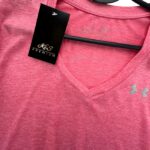 Under Armour Koszulka T-shirt Damska Sportowa Różowa M 38 EU - zdjęcie 2