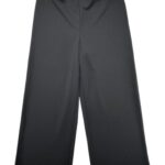 HM Spodnie Damskie Szerokie Eleganckie Czarne L 40 EU - zdjęcie 1