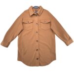 Primark Kurtka Koszulowa Damska Typu Szacket Beżowa S 36 EU - zdjęcie 1