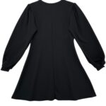 Boohoo Sukienka Czarna Bufiaste Rękawy XL 42 EU - zdjęcie 3