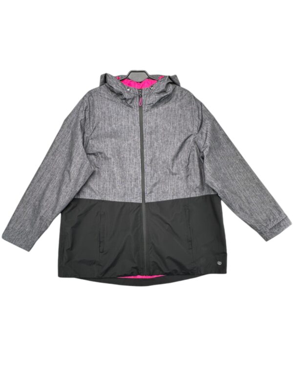 Dunnes Stores Kurtka Sportowa Damska Wodoodporna Szary Czarny XL 42 46 48 EU