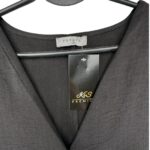 Papaya Bluzka Damska Elegancka Czarna Guzik XXL 44 EU - zdjęcie 2