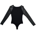 PrettyLittleThing Body Damskie Czarne Siateczka M 38 EU - zdjęcie 3