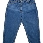 Jeansy Mom Fit Collusion Denim Niebieskie 32 26 EU PETITE - zdjęcie 1