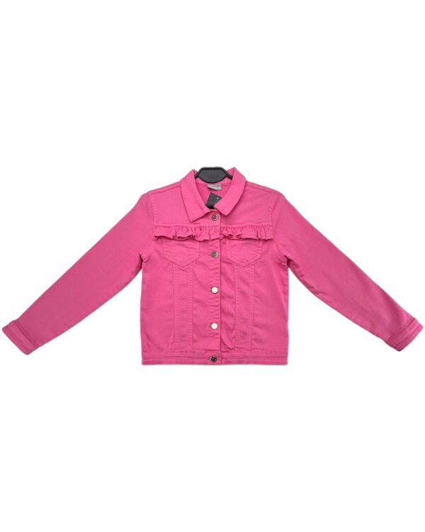 I Love Girlswear Kurtka Jeansowa Dziecięca Różowa 11 Lat 146 CM