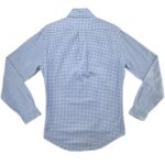 Ralph Lauren Koszula Męska W Niebieską Kratę Slim Fit S 36 EU - zdjęcie 3